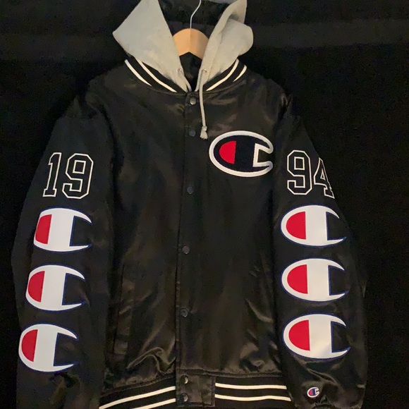 Supreme X champion varsity jacket fw18 100% authentic - Picture 2 of 5